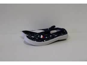 CVIČKY, JARMILKY DĚTSKÉ - tmavě modrá kytička