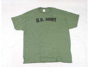 Tričko, triko Gildan U.S. ARMY zelené