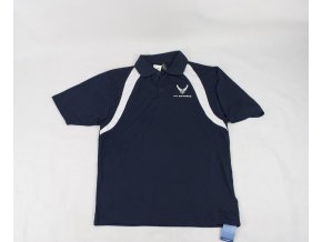Tričko, triko  polo Reebok U.S. Air Force - modrobílé