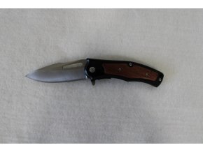 Kapesní zavírací nůž s klipem - wood