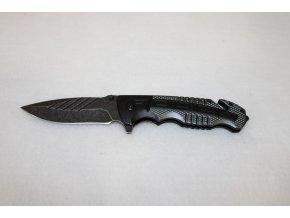 Kapesní zavírací multitool nůž s klipem - antracit