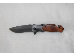 Kapesní zavírací multitool nůž s klipem - silver cube