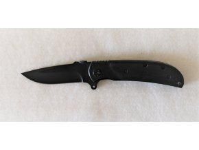 Kapesní zavírací nůž s klipem - black