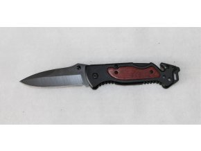 KAPESNÍ ZAVÍRACÍ MULTITOOL NŮŽ S KLIPEM - blackwood