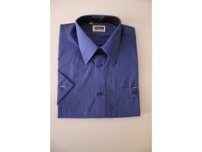 Košile pánská XENA dlouhý rukáv - středně modrá