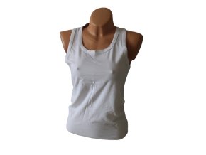 Nátělník  boxer Rusko - bílý