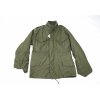 Polní kabát,bunda M65 originál, plastový zip, rok 1987 US ARMY - oliv