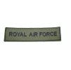 Nášivka ROYAL AIR FORCE  Británie - oliv