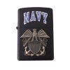 Benzínový zapalovač NAVY - černý