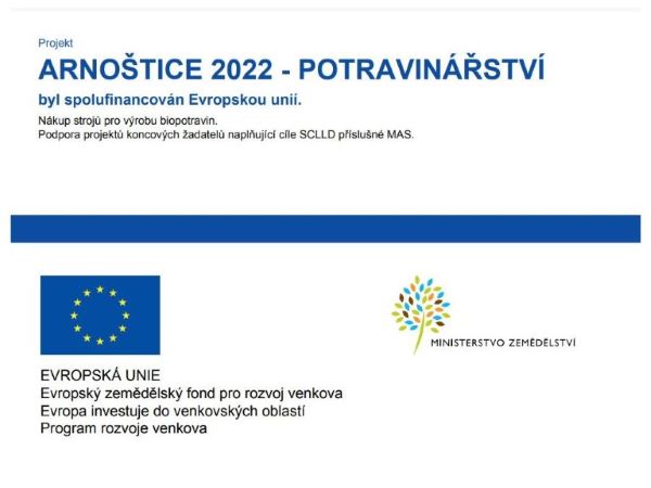 ARNOŠTICE 2022-potravinářství