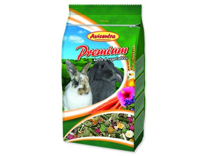 Krmivo AVICENTRA premium pro králíky 850 g