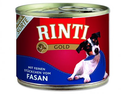 Rinti Konzerva Gold bažant 185 g