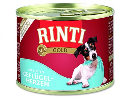 Rinti Konzerva Gold drůbeží srdíčka 185 g
