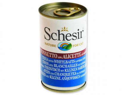 Schesir konzerva Cat tuňák + sleď 140g