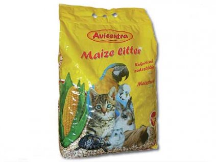 Podestýlka AVICENTRA kukuřičná hrubá 10 l