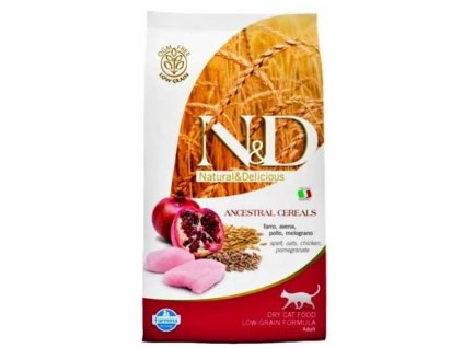 N&D Low Grain Cat Neutered Chicken & Pomegranate