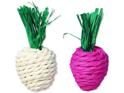 Hračka TRIXIE ředkvičky slaměné 8 cm