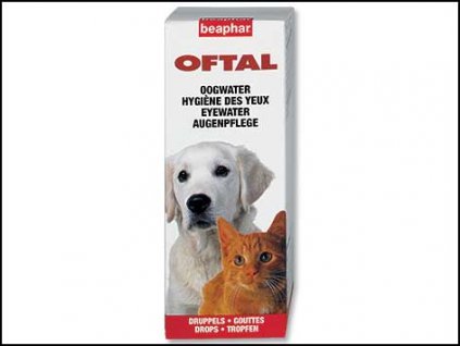 Oční kapky Beaphar Oftal 50 ml