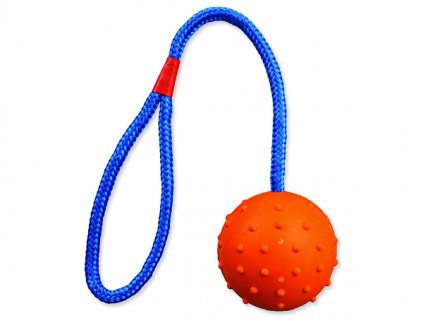 Hračka TRIXIE míč gumový na provazu 30 cm