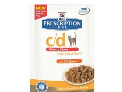 Hills Feline C/D kapsa Chicken Urinary Stress 85 g