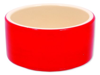 Miska SMALL ANIMALS keramická pro králíky červená 10 cm
