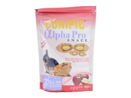 Cunipic Alpha Pro Snack Apple - jablko 50 g