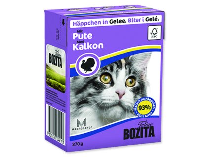 BOZITA Kousky v želé s krůtím masem - Tetra Pak 370g