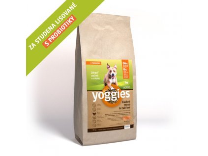 yoggies aktiv kachna 15 kg