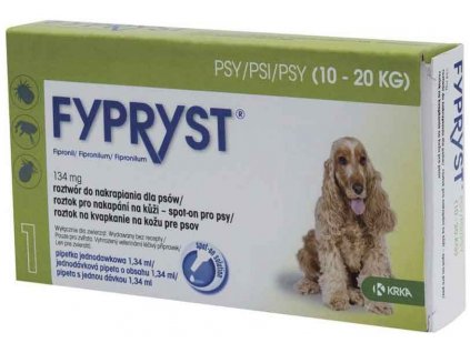 Fypryst spot on Dog M 10-20kg 1x1,34ml