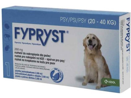 Fypryst spot on Dog L 20-40kg 1x2,68ml