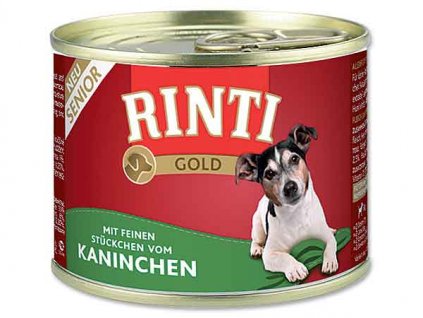 Rinti Gold senior králík 185 g