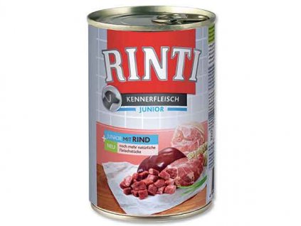 Rinti konzerva Junior Hovězí 400 g