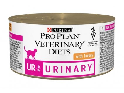 Purina Feline - UR St/Ox Urinary Turkey 195 g konzerva