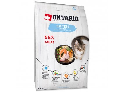 ONTARIO Kitten Salmon 6,5kg