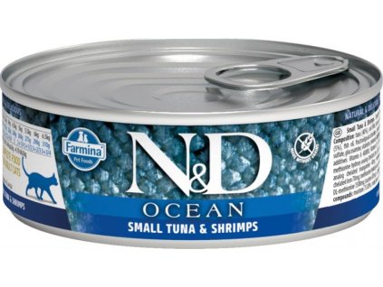 nd ocean small tunashrimps 80g