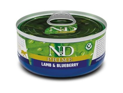 N&D PRIME Cat konz. Lamb & Blueberry 70 g
