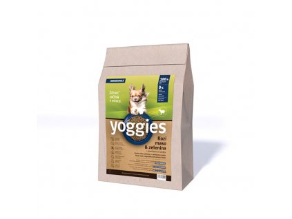 yoggies hypoalergenni minigranule s kozím masem
