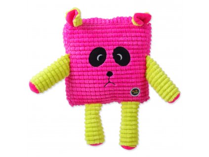 Hračka BeFUN CALYPSO senior čtverec růžový 17,5 cm