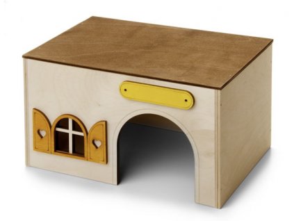 dreveny domek pro morcata