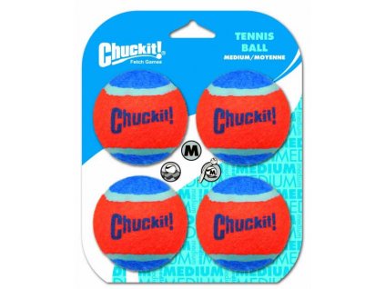 Míček tenisové Medium 6,5 cm - 4 ks