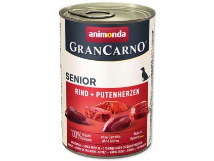 animonda gran senior krůtí 400g