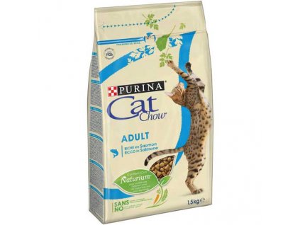 Purina Cat Chow Adult Losos Tuňák 1,5 kg