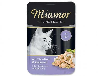 MIAMOR kapsička Filet tuňák +kalamáry v želé 100g