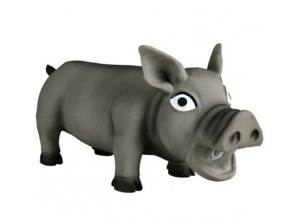 Chrochtající prasátko, latex 23cm Trixie