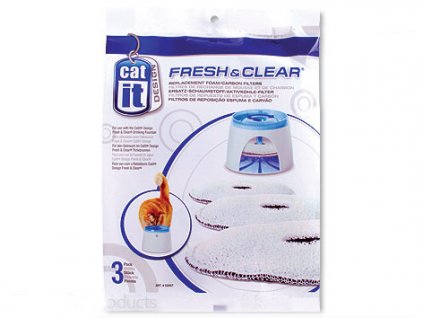 Filtr do menší fontány CAT IT Fresh & Clear 3ks