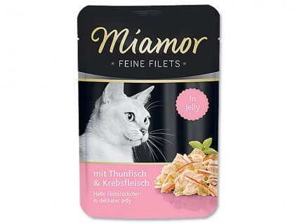 MIAMOR Filet tuňák + krab 100g