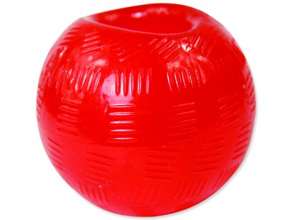 Hračka DOG FANTASY míček gumový červený 6,3 cm