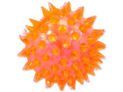 Hračka DOG FANTASY míček pískací oranžový 5 cm