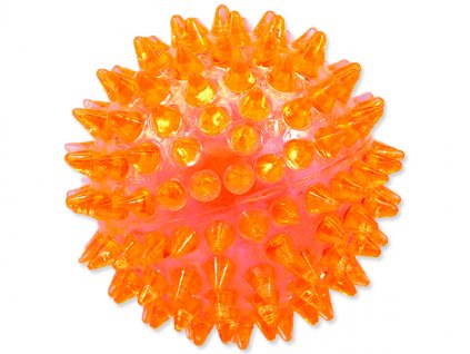 Hračka DOG FANTASY míček pískací oranžový 8 cm