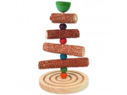 Hračka EPIC PET dřevěná - stromek 22,5 cm